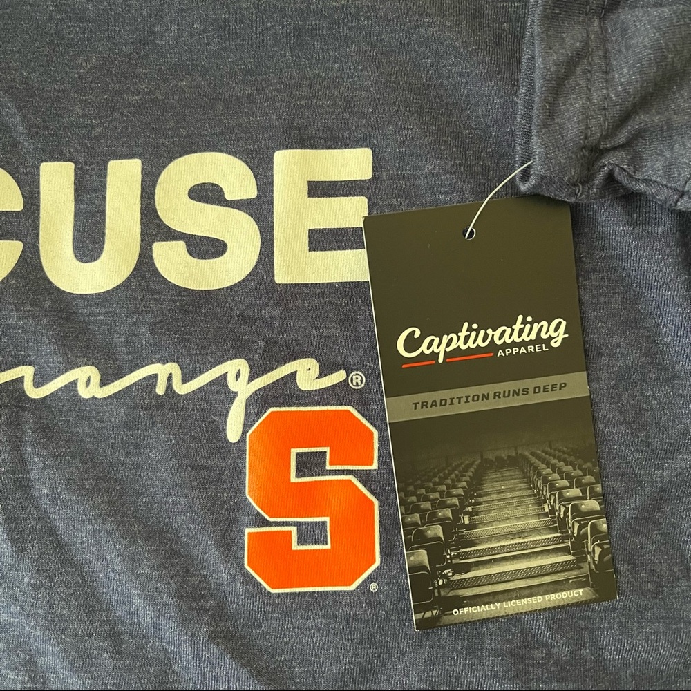 🍊NWT Syracuse Orange V-neck Tee - Picture 3 of 4